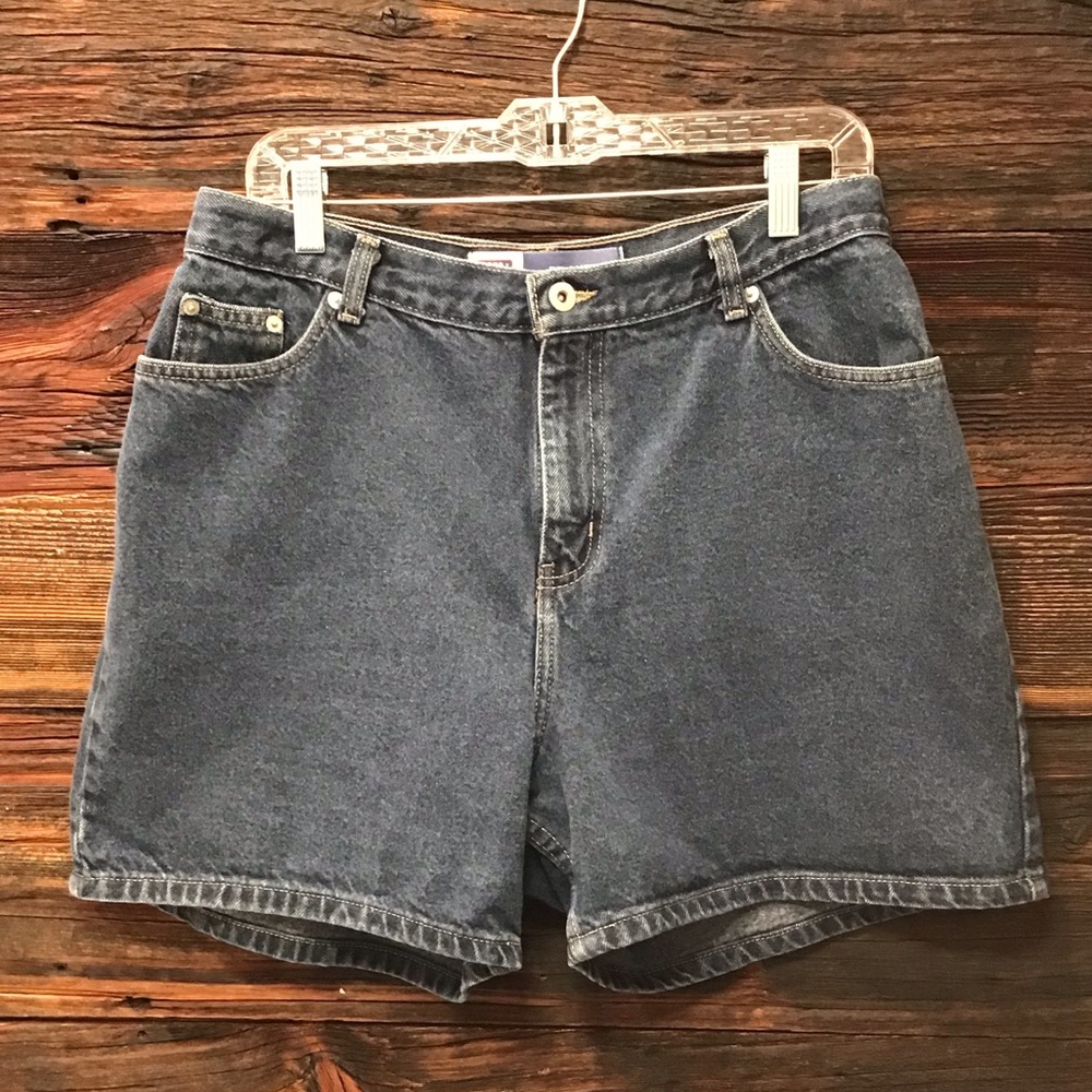 Faded Glory Mom Jean Short High Rise Relaxed 16